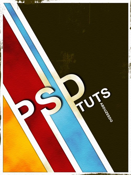 آموزش طراحی پوستر قدیمی در فتوشاپ