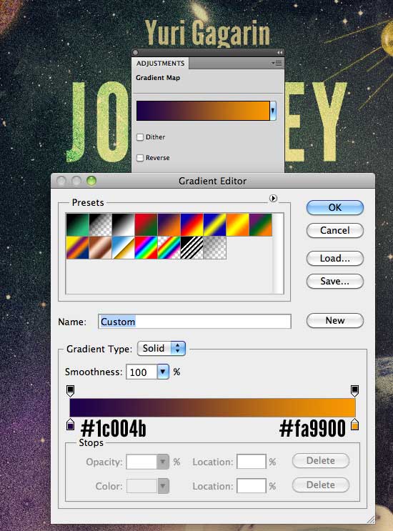 آموزش طراحی پوستر فضایی قدیمی در فتوشاپ