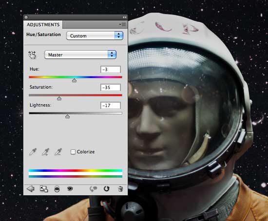 آموزش طراحی پوستر فضایی قدیمی در فتوشاپ