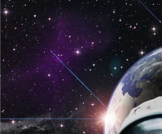 آموزش طراحی پوستر فضایی قدیمی در فتوشاپ