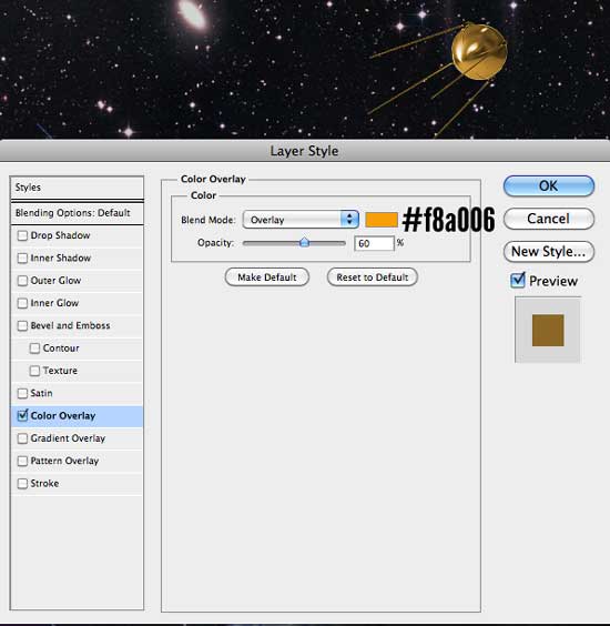 آموزش طراحی پوستر فضایی قدیمی در فتوشاپ