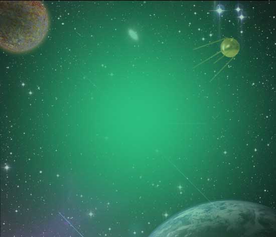 آموزش طراحی پوستر فضایی قدیمی در فتوشاپ