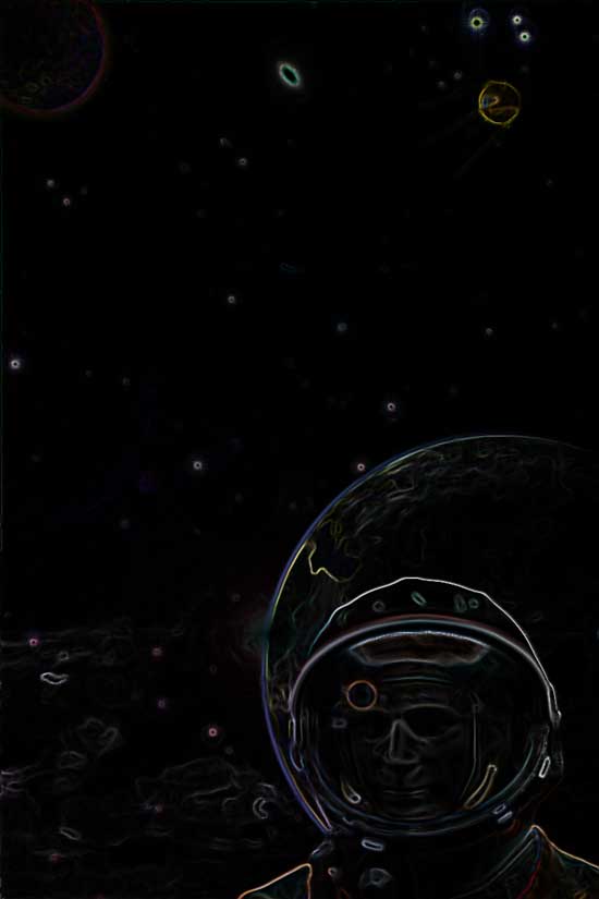 آموزش طراحی پوستر فضایی قدیمی در فتوشاپ