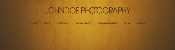 آموزش طراحی وبسایت عکاسی در فتوشاپ