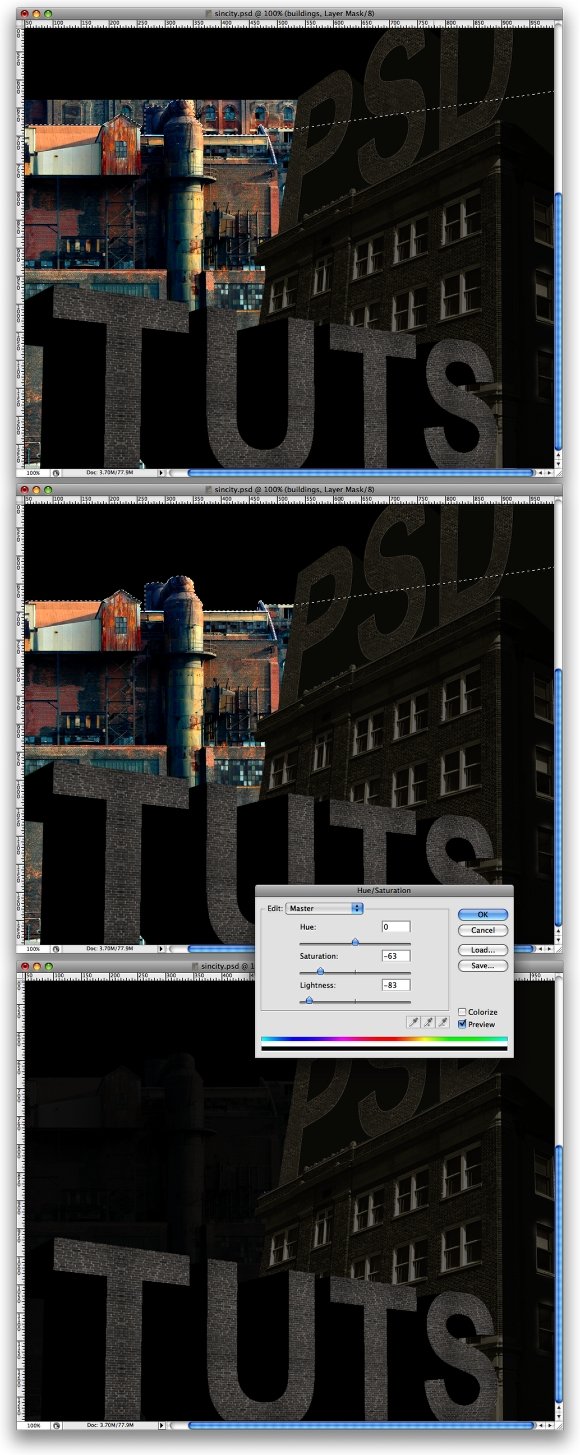 آموزش طراحی پوستر به سبک sincity در فتوشاپ