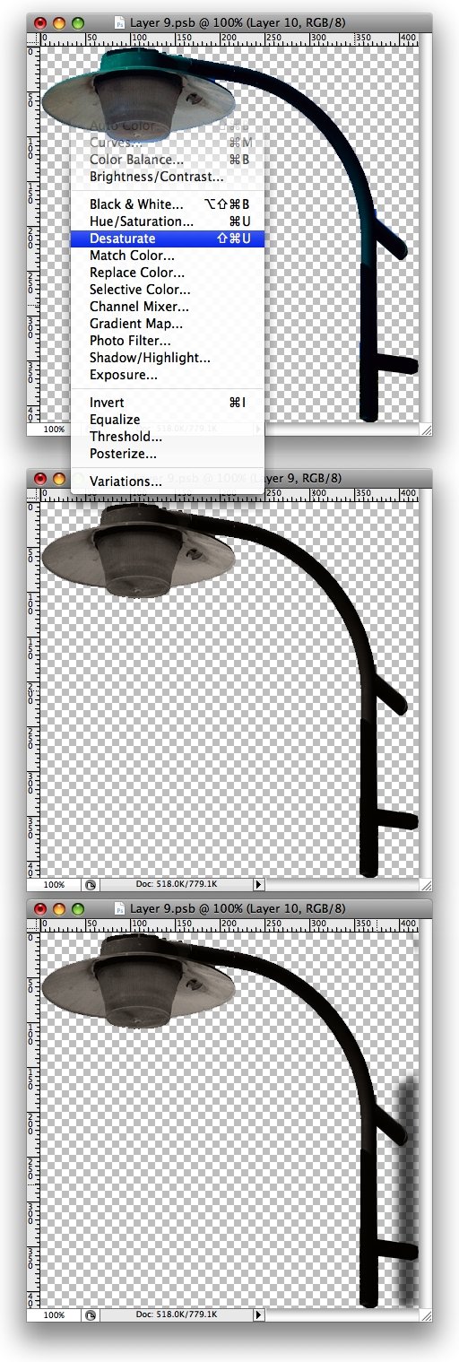 آموزش طراحی پوستر به سبک sincity در فتوشاپ