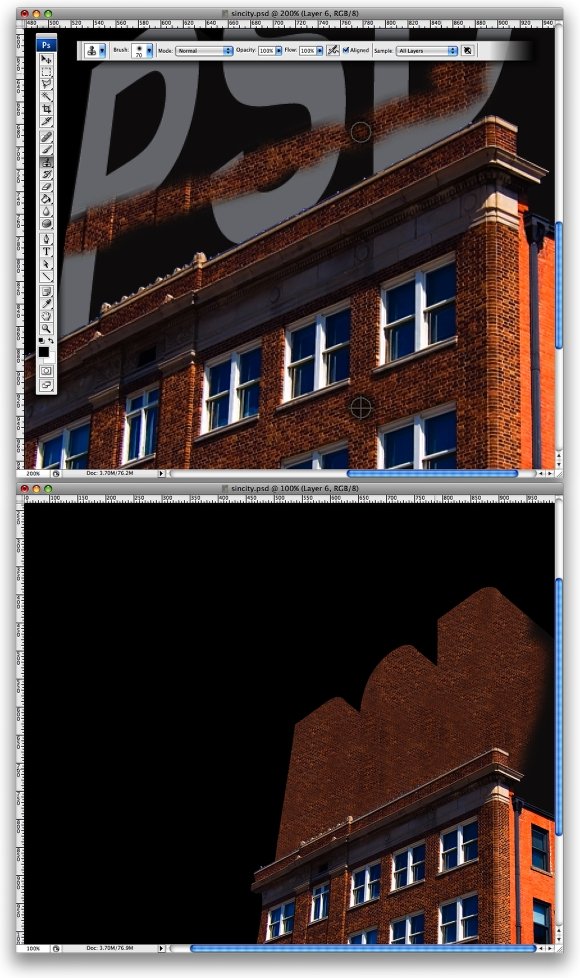 آموزش طراحی پوستر به سبک sincity در فتوشاپ