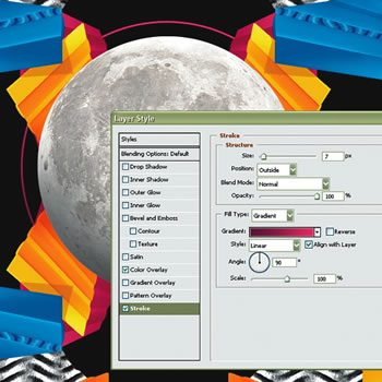 آموزش طراحی پوستر آبستره در فتوشاپ